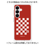 プレミアムパネル［ Racing checkered flag Red - レーシングチェッカーフラッグ レッド ］