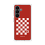 プレミアムパネル［ Racing checkered flag Red - レーシングチェッカーフラッグ レッド ］