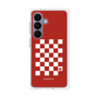 プレミアムパネル［ Racing checkered flag Red - レーシングチェッカーフラッグ レッド ］