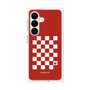 プレミアムパネル［ Racing checkered flag Red - レーシングチェッカーフラッグ レッド ］