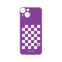 プレミアムパネル［ Racing checkered flag Purple - レーシングチェッカーフラッグ パープル ］
