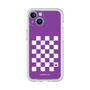 プレミアムパネル［ Racing checkered flag Purple - レーシングチェッカーフラッグ パープル ］