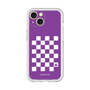 プレミアムパネル［ Racing checkered flag Purple - レーシングチェッカーフラッグ パープル ］