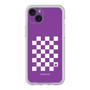 プレミアムパネル［ Racing checkered flag Purple - レーシングチェッカーフラッグ パープル ］