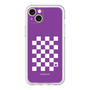 プレミアムパネル［ Racing checkered flag Purple - レーシングチェッカーフラッグ パープル ］