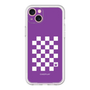 プレミアムパネル［ Racing checkered flag Purple - レーシングチェッカーフラッグ パープル ］