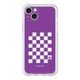 プレミアムパネル［ Racing checkered flag Purple - レーシングチェッカーフラッグ パープル ］