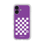プレミアムパネル［ Racing checkered flag Purple - レーシングチェッカーフラッグ パープル ］