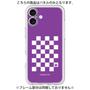 プレミアムパネル［ Racing checkered flag Purple - レーシングチェッカーフラッグ パープル ］