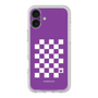 プレミアムパネル［ Racing checkered flag Purple - レーシングチェッカーフラッグ パープル ］
