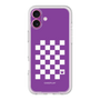プレミアムパネル［ Racing checkered flag Purple - レーシングチェッカーフラッグ パープル ］