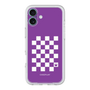 プレミアムパネル［ Racing checkered flag Purple - レーシングチェッカーフラッグ パープル ］