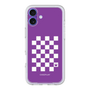 プレミアムパネル［ Racing checkered flag Purple - レーシングチェッカーフラッグ パープル ］