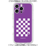 プレミアムパネル［ Racing checkered flag Purple - レーシングチェッカーフラッグ パープル ］