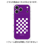 プレミアムパネル［ Racing checkered flag Purple - レーシングチェッカーフラッグ パープル ］