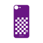 プレミアムパネル［ Racing checkered flag Purple - レーシングチェッカーフラッグ パープル ］