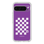 プレミアムパネル［ Racing checkered flag Purple - レーシングチェッカーフラッグ パープル ］