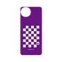 プレミアムパネル［ Racing checkered flag Purple - レーシングチェッカーフラッグ パープル ］