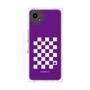 プレミアムパネル［ Racing checkered flag Purple - レーシングチェッカーフラッグ パープル ］