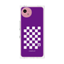 プレミアムパネル［ Racing checkered flag Purple - レーシングチェッカーフラッグ パープル ］