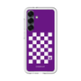 プレミアムパネル［ Racing checkered flag Purple - レーシングチェッカーフラッグ パープル ］