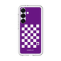 プレミアムパネル［ Racing checkered flag Purple - レーシングチェッカーフラッグ パープル ］