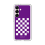 プレミアムパネル［ Racing checkered flag Purple - レーシングチェッカーフラッグ パープル ］