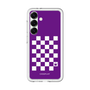 プレミアムパネル［ Racing checkered flag Purple - レーシングチェッカーフラッグ パープル ］