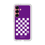 プレミアムパネル［ Racing checkered flag Purple - レーシングチェッカーフラッグ パープル ］