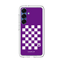 プレミアムパネル［ Racing checkered flag Purple - レーシングチェッカーフラッグ パープル ］