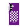 プレミアムパネル［ Racing checkered flag Purple - レーシングチェッカーフラッグ パープル ］