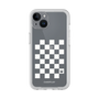 プレミアムパネル［ Racing checkered flag White - レーシングチェッカーフラッグ ホワイト ］