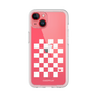 プレミアムパネル［ Racing checkered flag White - レーシングチェッカーフラッグ ホワイト ］