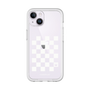 プレミアムパネル［ Racing checkered flag White - レーシングチェッカーフラッグ ホワイト ］
