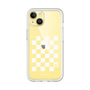 プレミアムパネル［ Racing checkered flag White - レーシングチェッカーフラッグ ホワイト ］