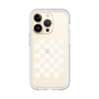 プレミアムパネル［ Racing checkered flag White - レーシングチェッカーフラッグ ホワイト ］