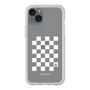 プレミアムパネル［ Racing checkered flag White - レーシングチェッカーフラッグ ホワイト ］