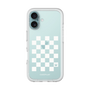 プレミアムパネル［ Racing checkered flag White - レーシングチェッカーフラッグ ホワイト ］