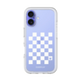 プレミアムパネル［ Racing checkered flag White - レーシングチェッカーフラッグ ホワイト ］