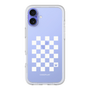 プレミアムパネル［ Racing checkered flag White - レーシングチェッカーフラッグ ホワイト ］