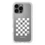 プレミアムパネル［ Racing checkered flag White - レーシングチェッカーフラッグ ホワイト ］