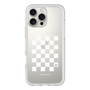 プレミアムパネル［ Racing checkered flag White - レーシングチェッカーフラッグ ホワイト ］