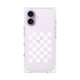 プレミアムパネル［ Racing checkered flag White - レーシングチェッカーフラッグ ホワイト ］