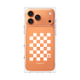 プレミアムパネル［ Racing checkered flag White - レーシングチェッカーフラッグ ホワイト ］