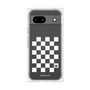 プレミアムパネル［ Racing checkered flag White - レーシングチェッカーフラッグ ホワイト ］