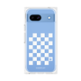 プレミアムパネル［ Racing checkered flag White - レーシングチェッカーフラッグ ホワイト ］