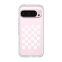 プレミアムパネル［ Racing checkered flag White - レーシングチェッカーフラッグ ホワイト ］