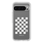 プレミアムパネル［ Racing checkered flag White - レーシングチェッカーフラッグ ホワイト ］