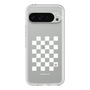 プレミアムパネル［ Racing checkered flag White - レーシングチェッカーフラッグ ホワイト ］