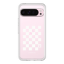 プレミアムパネル［ Racing checkered flag White - レーシングチェッカーフラッグ ホワイト ］